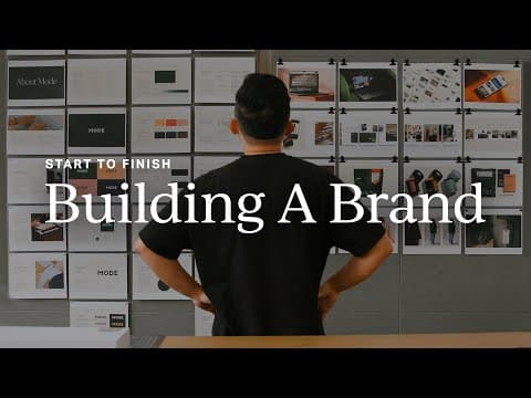 Building a Brand – Redesigning a Business Start to Finish thumbnail
