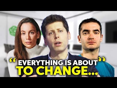 What Did OpenAI's CEO Sam Altman Say About His Departure? thumbnail