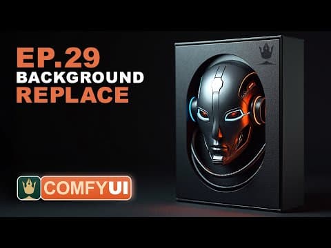 ComfyUI Tutorial Series Ep 29: How to Replace Backgrounds with AI thumbnail