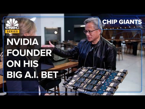 Nvidia CEO Jensen Huang On How His Big Bet On A.I. Is Finally Paying Off - Full Interview thumbnail