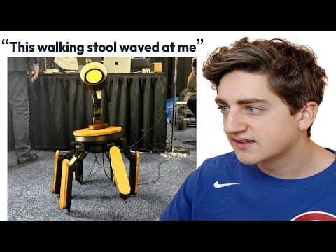 the weirdest tech of 2025 thumbnail