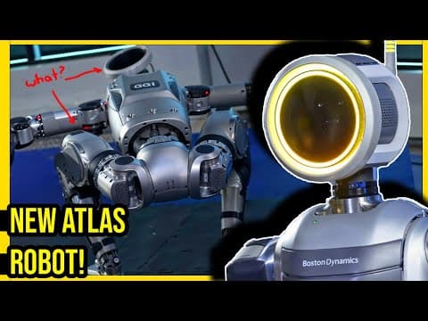 Boston Dynamics WEIRD Humanoid Robot SHOCKS The ENTIRE INDUSTRY | New Atlas by Boston Dynamics thumbnail