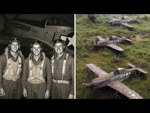 3 Fighter Pilots Vanished In 1944 — 75 Years Later, Their Planes Were Found Almost Intact... thumbnail