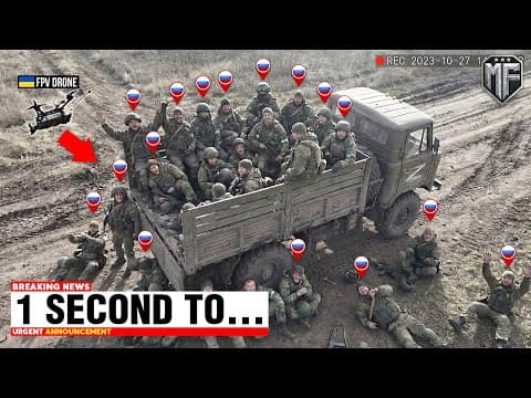 Ukrainian FPV Drones Spotted a Truck Full of Russian Troops in Pokrovsk - Then THIS Happened... thumbnail