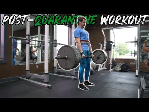 Post-Quarantine Workout (My Workout) thumbnail