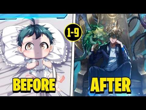 (1-9) Reborn as a Baby, He Unlocks the Infinite Evolution System From Scratch | Manhwa Recap thumbnail
