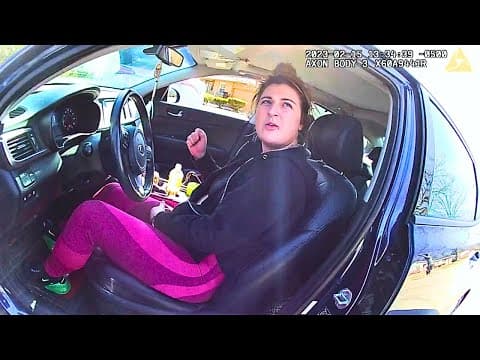 Road Raging Karen Gets Unexpected Karma thumbnail