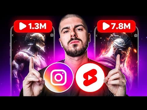 I found the EASIEST way to create Viral Motivational Reels, so you don't have to thumbnail