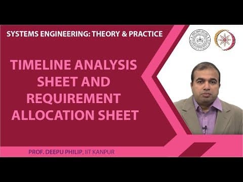 Timeline Analysis Sheet and Requirement Allocation Sheet thumbnail