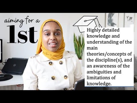 How to Achieve a First-Class Grade in University Essays thumbnail