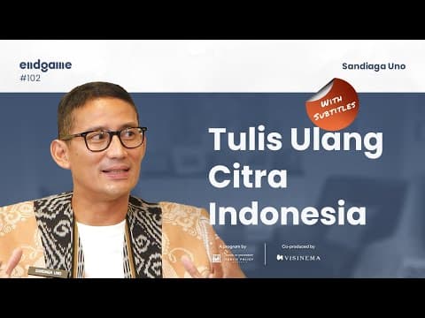 Sandiaga Uno - Tanah Gemah Ripah, Ramah, Bernilai Tambah | Endgame #102 thumbnail