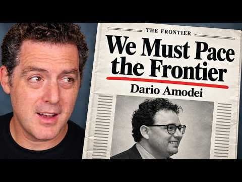 What is Dario Amodei’s plan to pace AI progress? thumbnail
