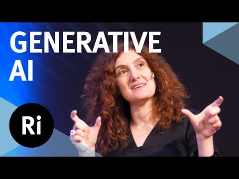 What is generative AI and how does it work? – The Turing Lectures with Mirella Lapata thumbnail