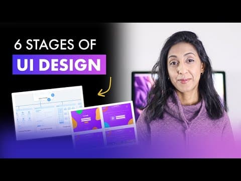 6 Stages of UI Design thumbnail