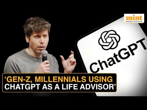 Sam Altman Explains EXACTLY How Different Generations Are Using ChatGPT | Full Discussion thumbnail