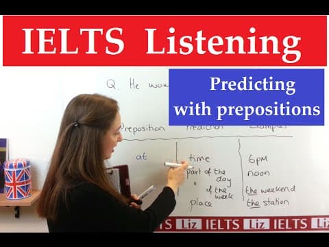 IELTS Listening Tips: Predicting Answers thumbnail