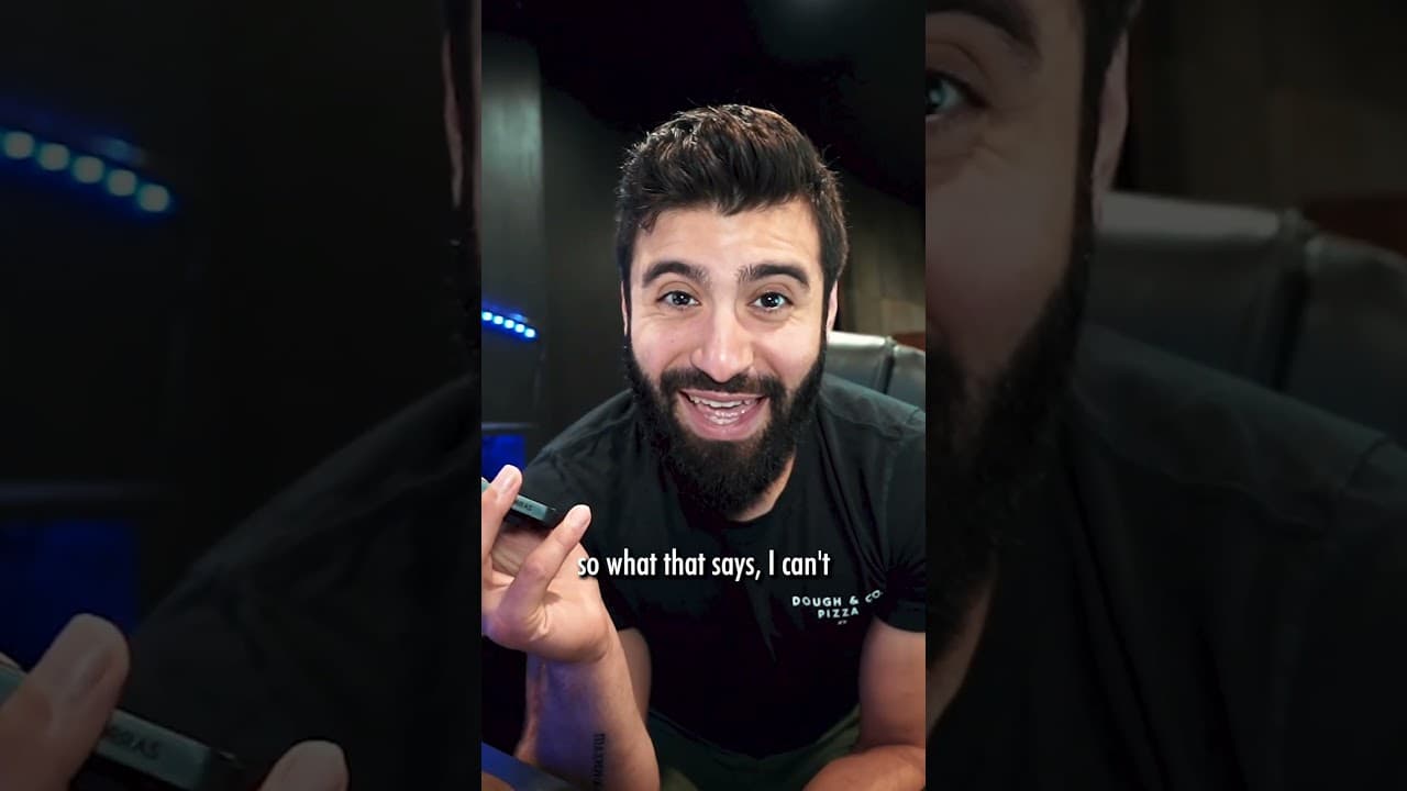YouTube video player