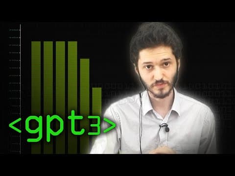 GPT3: An Even Bigger Language Model - Computerphile thumbnail