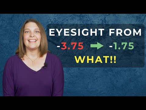 She Slashed Her Prescription WITHOUT Eye Exercises! thumbnail