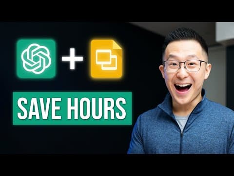 How to Use ChatGPT to Create Google Slides Presentations thumbnail
