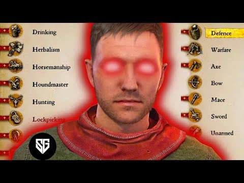 FASTEST Way To Level ALL Skills  |  Kingdom Come Deliverance Guide thumbnail