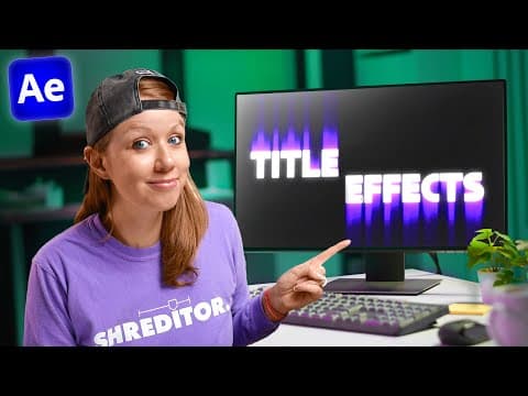 5 Title Animation Secrets Revealed for After Effects thumbnail