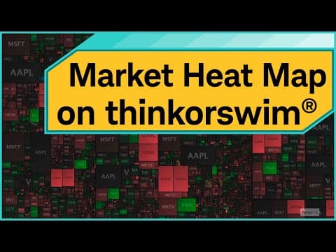How to Use the Heat Map on thinkorswim for Trading thumbnail