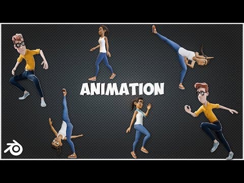 Become a PRO at Animation in 25 Minutes | Blender Tutorial thumbnail