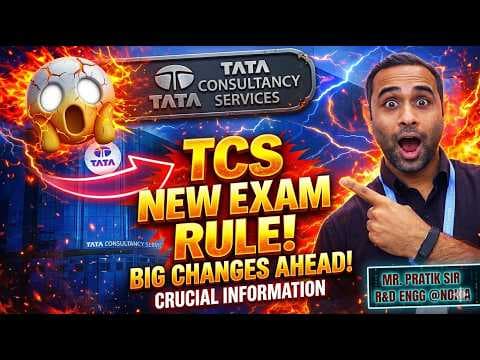 TCS NQT  New Exam Rules | Big Changes Ahead | TCS Admit Card thumbnail