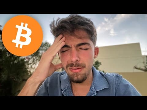 ❌ BITCOIN IS ABOUT TO DROP.......??? ❌ thumbnail