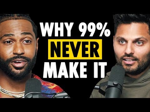 Big Sean ON: "DESTROY Your Negative Thoughts To ACHIEVE YOUR DREAMS Today!" | Jay Shetty thumbnail