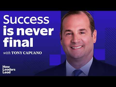 Marriott’s CEO on the Most Dangerous Moment in Success thumbnail