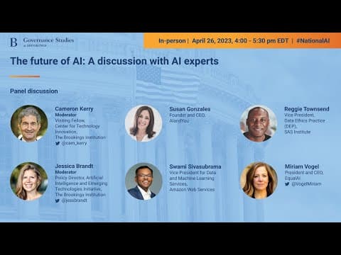 The future of AI: A discussion with AI experts thumbnail