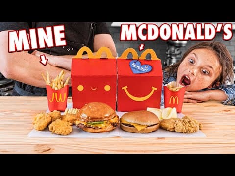 Making McDonald’s Happy Meal At Home | But Better thumbnail