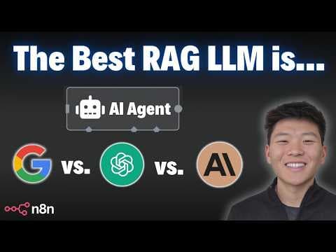Best Model for RAG? GPT-4o vs Claude 3.5 vs Gemini Flash 2.0 (n8n Experiment Results) thumbnail