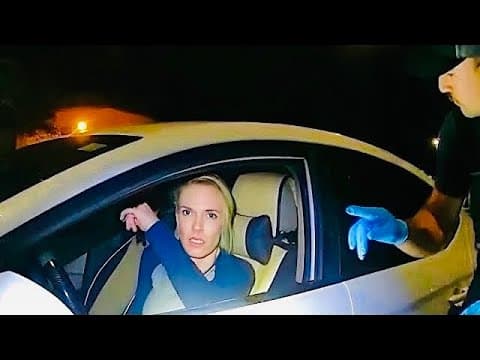 Entitled Driver Screams At Cop After Crashing thumbnail
