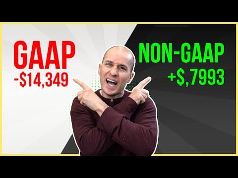What Is GAAP and How Does It Compare to Non-GAAP? thumbnail