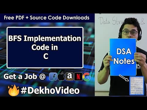 How to Implement BFS in C Language thumbnail