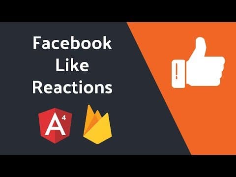 Facebook-Inspired Reactions System with Angular and Firebase thumbnail