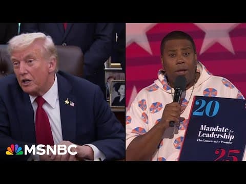 ‘Lied his A-- OFF’: Trump now openly embracing Project 2025 despite campaign denials thumbnail