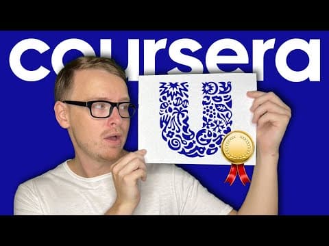 Are the Unilever Professional Certificates in Coursera ACTUALLY Worth It? thumbnail