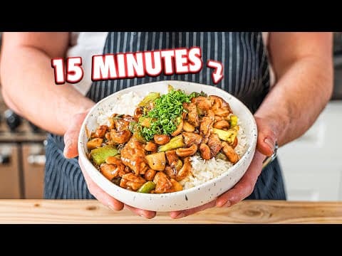 The 15 Minute Cashew Chicken At Home thumbnail