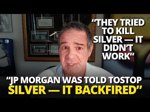 1 MIN AGO! US Government Issued Emergency Order For JP Morgan To Short Silver | Andy Schectman thumbnail