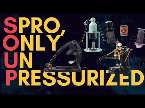 Espresso Without Pressure? The SOUP Method Changing Coffee Forever thumbnail