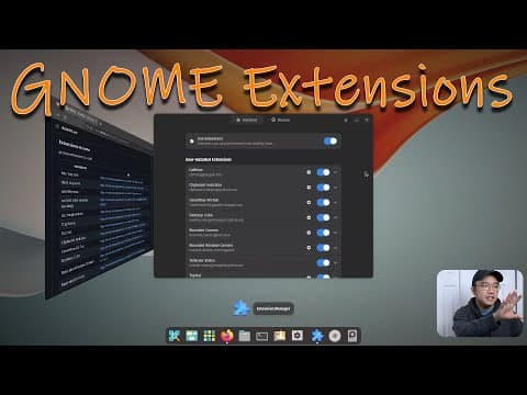 Gnome Extensions that makes things better thumbnail