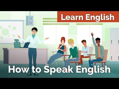 How to Speak English Fluently | English Conversation Practice to Improve Communication Skills thumbnail