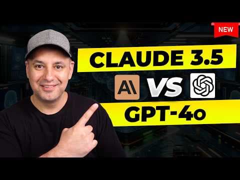 GPT-4 gegen Claude 3.5: Wer ist besser? thumbnail