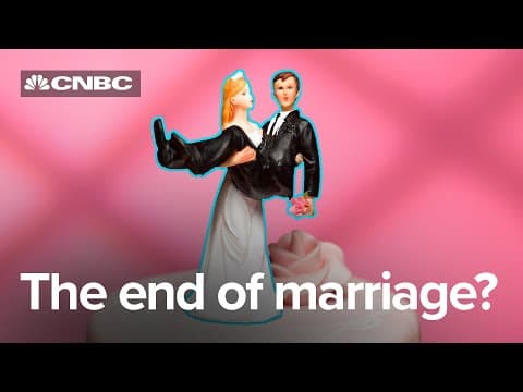 Why are people not getting married anymore? thumbnail