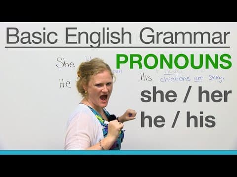 How Do You Use She, He, Her, and His Correctly? thumbnail