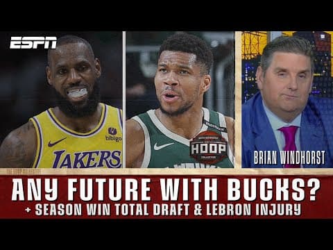 Giannis’ Uncertain Future + Season Win Total Draft | The Hoop Collective thumbnail